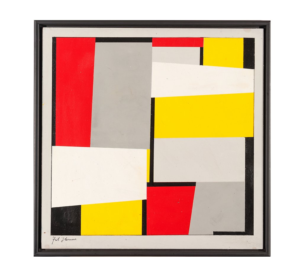 018 Fritz Glarner 54x54 cm